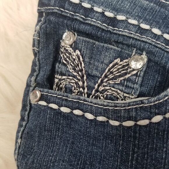 KABA JEANS. 80% COTTON, 12% POLYESTER, 2% SPANDEX. - Picture 5 of 13